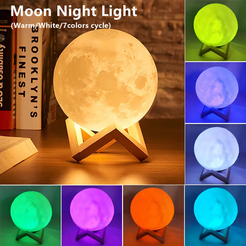 LED Moon Galaxy Light Home Decoration